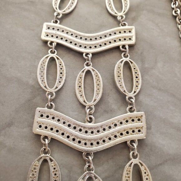 ✨ Stella and Dot Vintage Antique Boho Summer Iconic Kimberly Statement Necklace - Picture 8 of 15